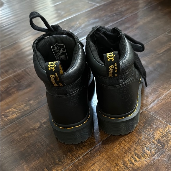 Dr. Martens Zuma II Black Ankle Boots with Chunky Sole - Picture 3 of 6